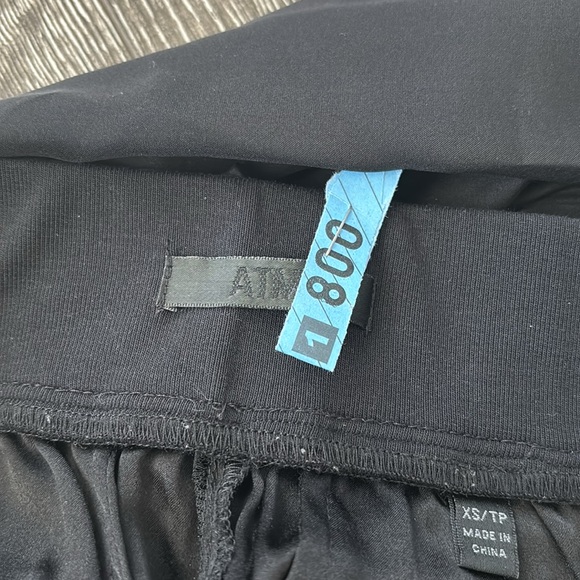 ATM 100%silk jogger style black pants size:xs - Picture 6 of 8